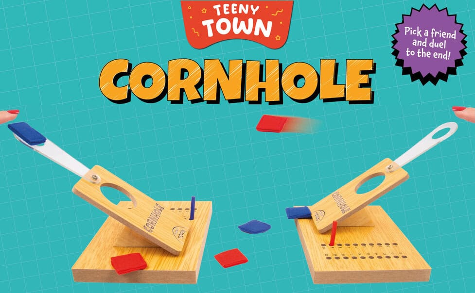 Teeny Town Cornhole Toss - USA Fizz